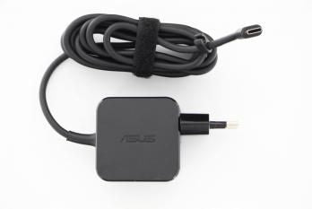 ASUS USB-Ladegerät 45 W – USB-C×1 – PD 3.0, EU-Stecker (Typ C) – für C302CA, UX370UA – Schwarz