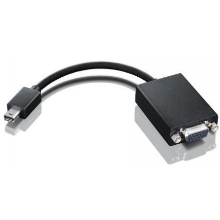 Lenovo 0A36536 Adapter Mini DisplayPort zu VGA (D-Sub) – Schwarz