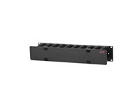 APC AR8600A Rangierpanel 19", 2U, 483×110×88 mm – schwarz