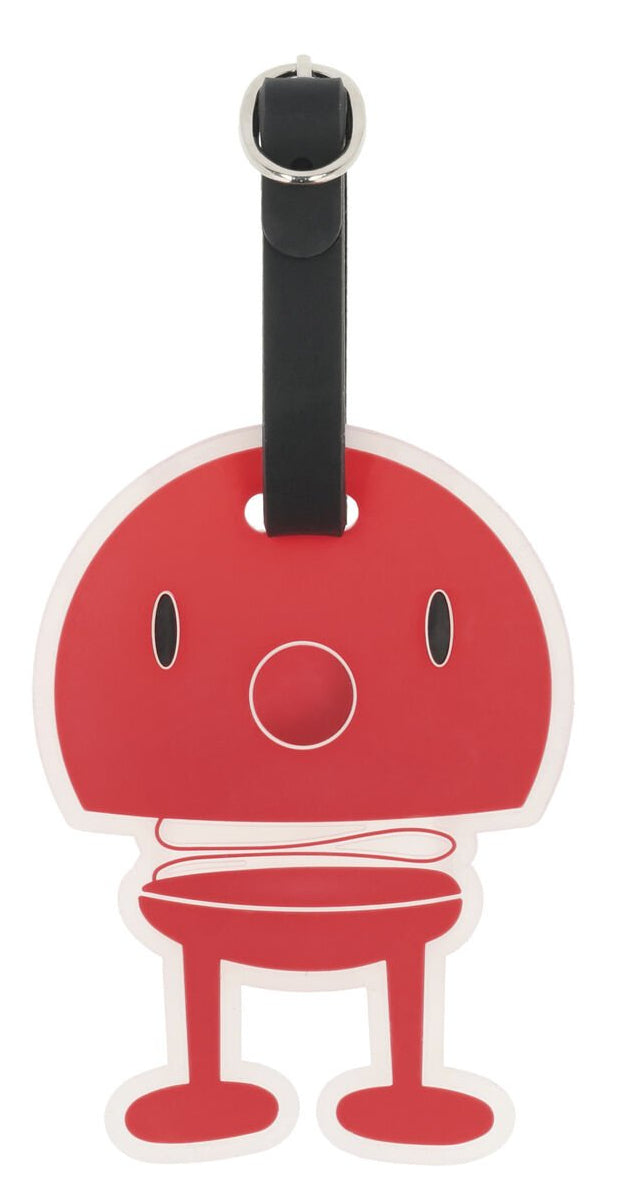 Hoptimist Gepäckanhänger – 80×105×7 mm – Rot – Silikon – 1 Stk.