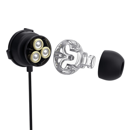 Trust GXT 406 Pine – In-Ear Gaming-Headset, 3,5 mm – für PS4 – schwarz, abnehmbares Mikrofon