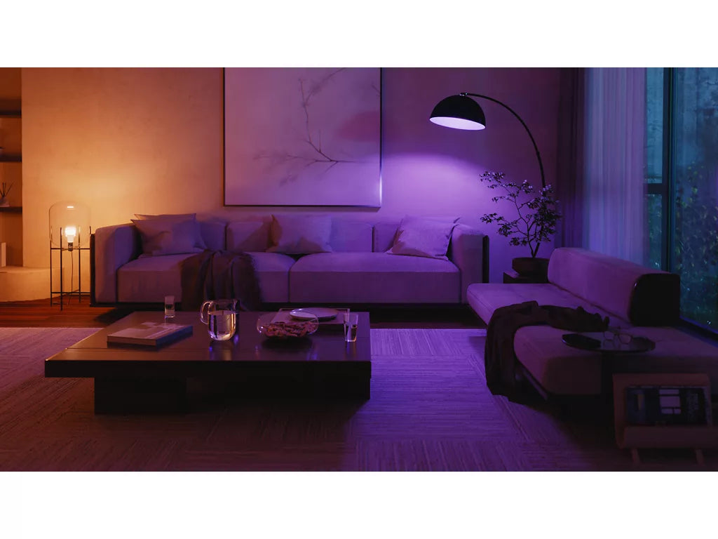 Philips Hue Leuchtmittel – E27, 810 lm, 4er-Pack – für Apple HomeKit