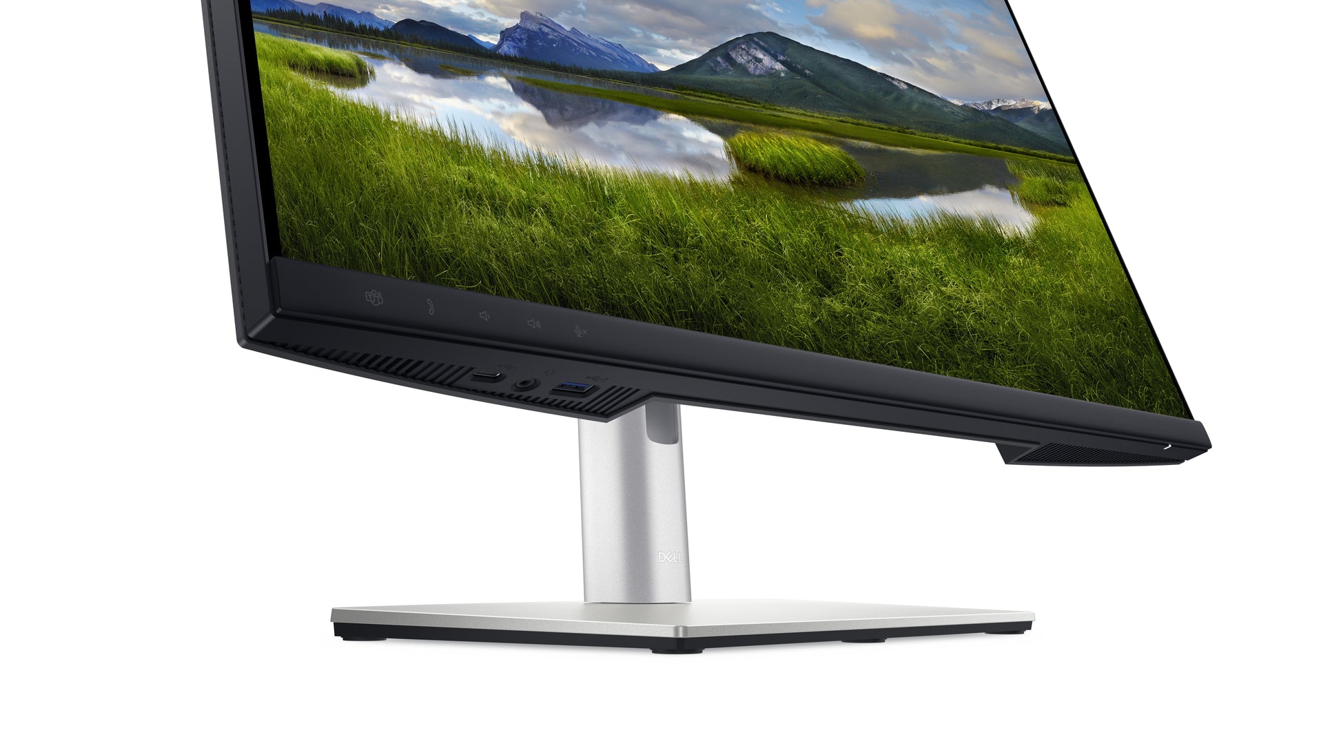 DELL P2424HEB – Monitor, 23,8", 250 cd/m², Webcam, USB-C, Integrierte Lautsprecher, VESA 100 × 100, Schwarz