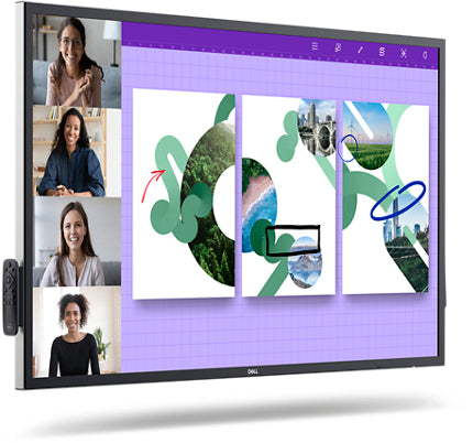 DELL P5524QT – Interaktives Touch-Display, 55", Ultra HD 4K