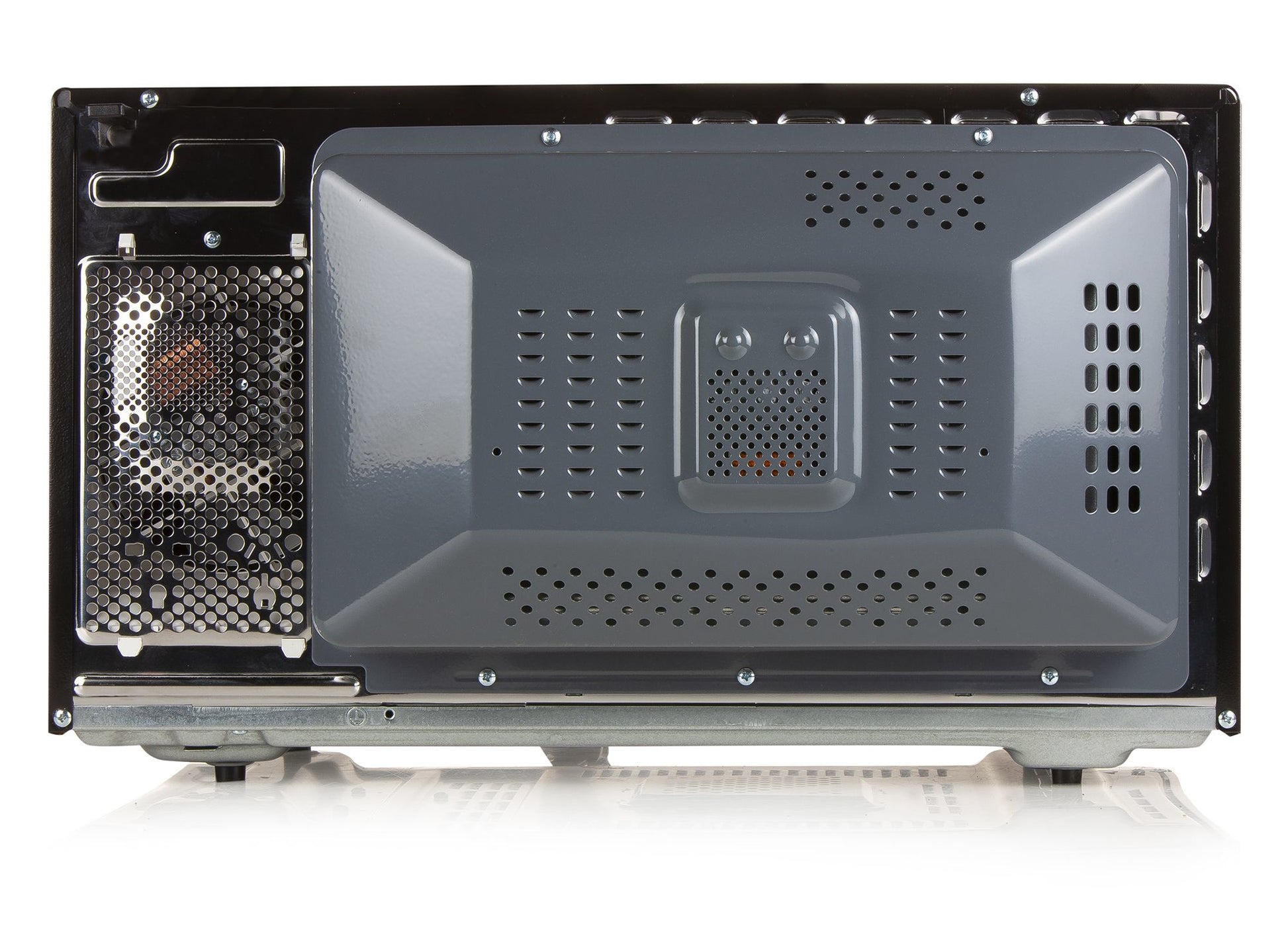Domo Kombi-Mikrowelle DO24201C – 42 l, Grill & Heissluft, 1000 W – Schwarz/Grau