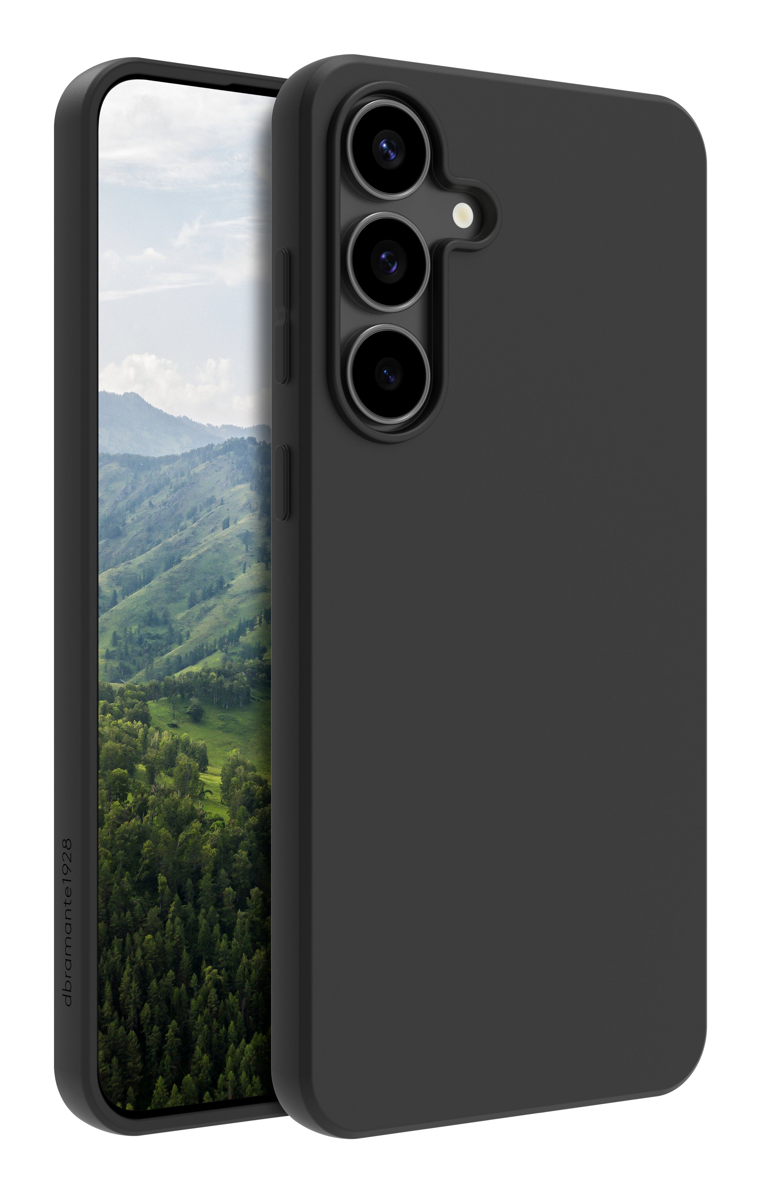 dbramante1928 Greenland Backcover – für Samsung Galaxy S25 FE, Kunststoff, schwarz