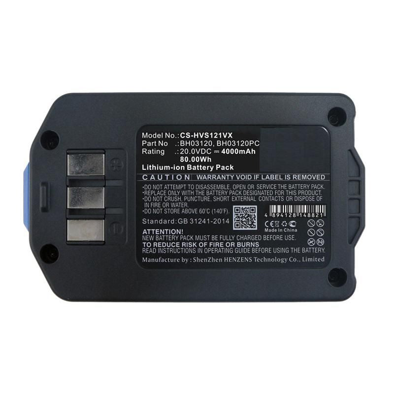 CoreParts Ersatzakku Li-Ion 4000 mAh, 20 V – für Hoover Vacuum 0007350204042, Air Cordless 20 Volt – 1 Stk.