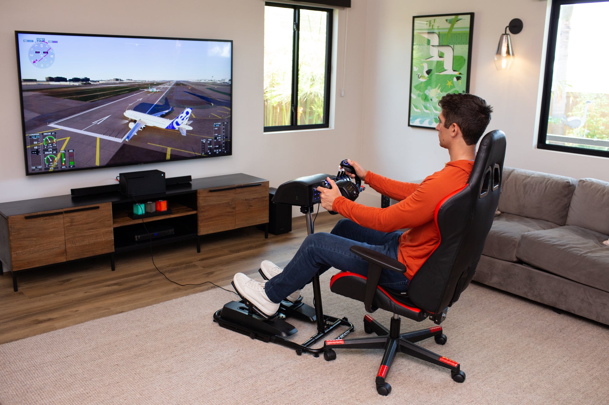 Turtle Beach VelocityOne Seitenruder – Joystick – USB (kabelgebunden), Schwarz, für Xbox & PC