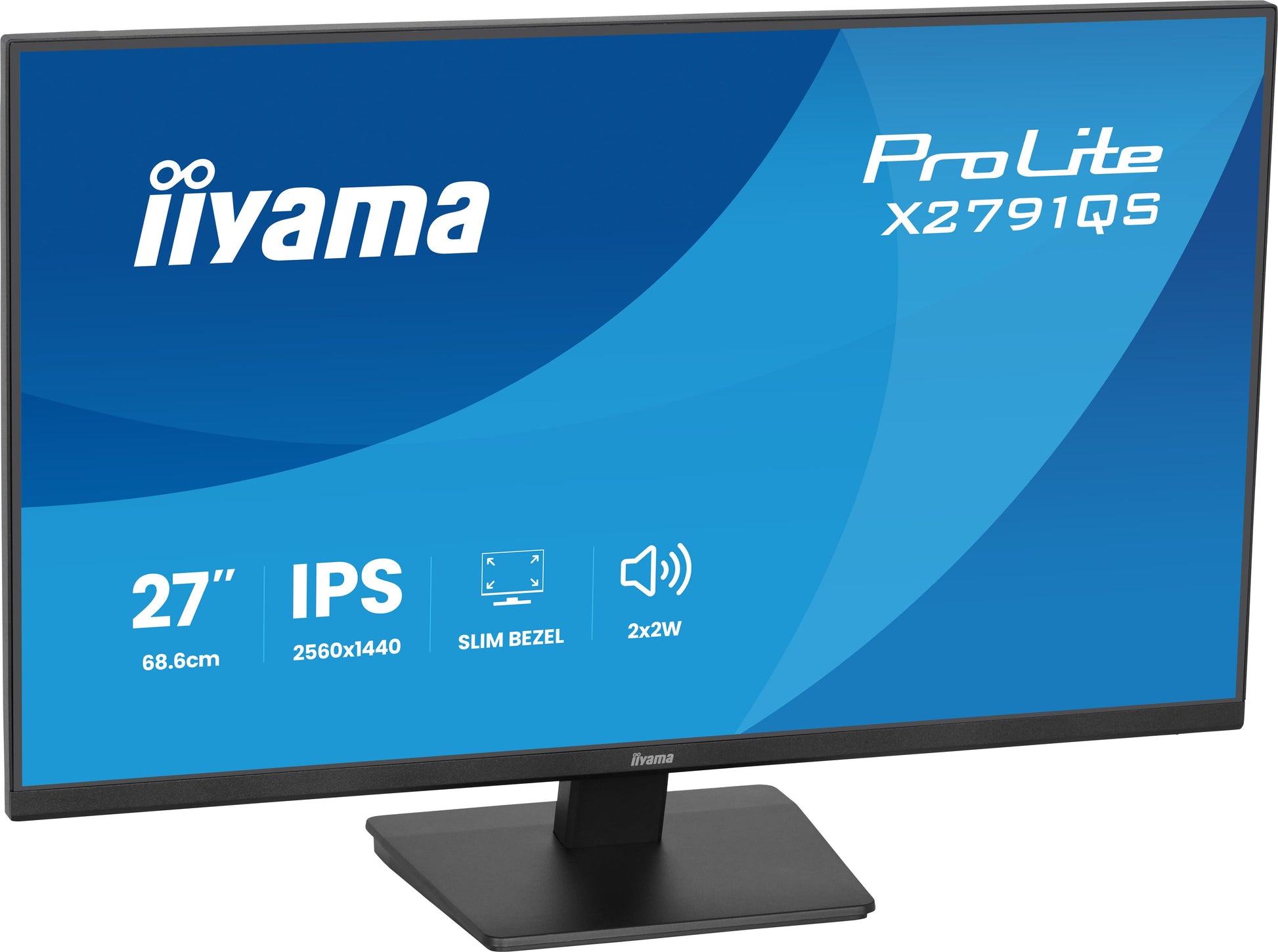 iiyama ProLite X2791QS-B1 – 27", 2560 × 1440 (WQHD), IPS
