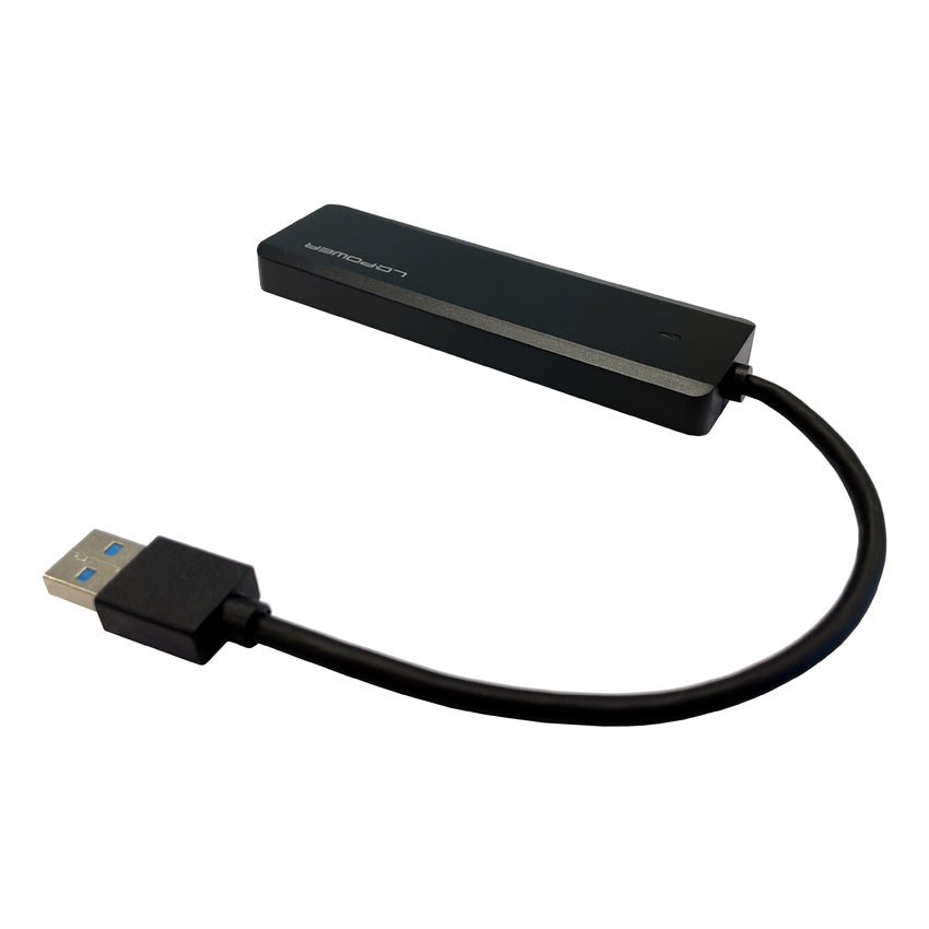 LC-Power LC-HUB-U3-4-V2 USB-Hub – USB-A, 4× USB-A, 1× USB-C