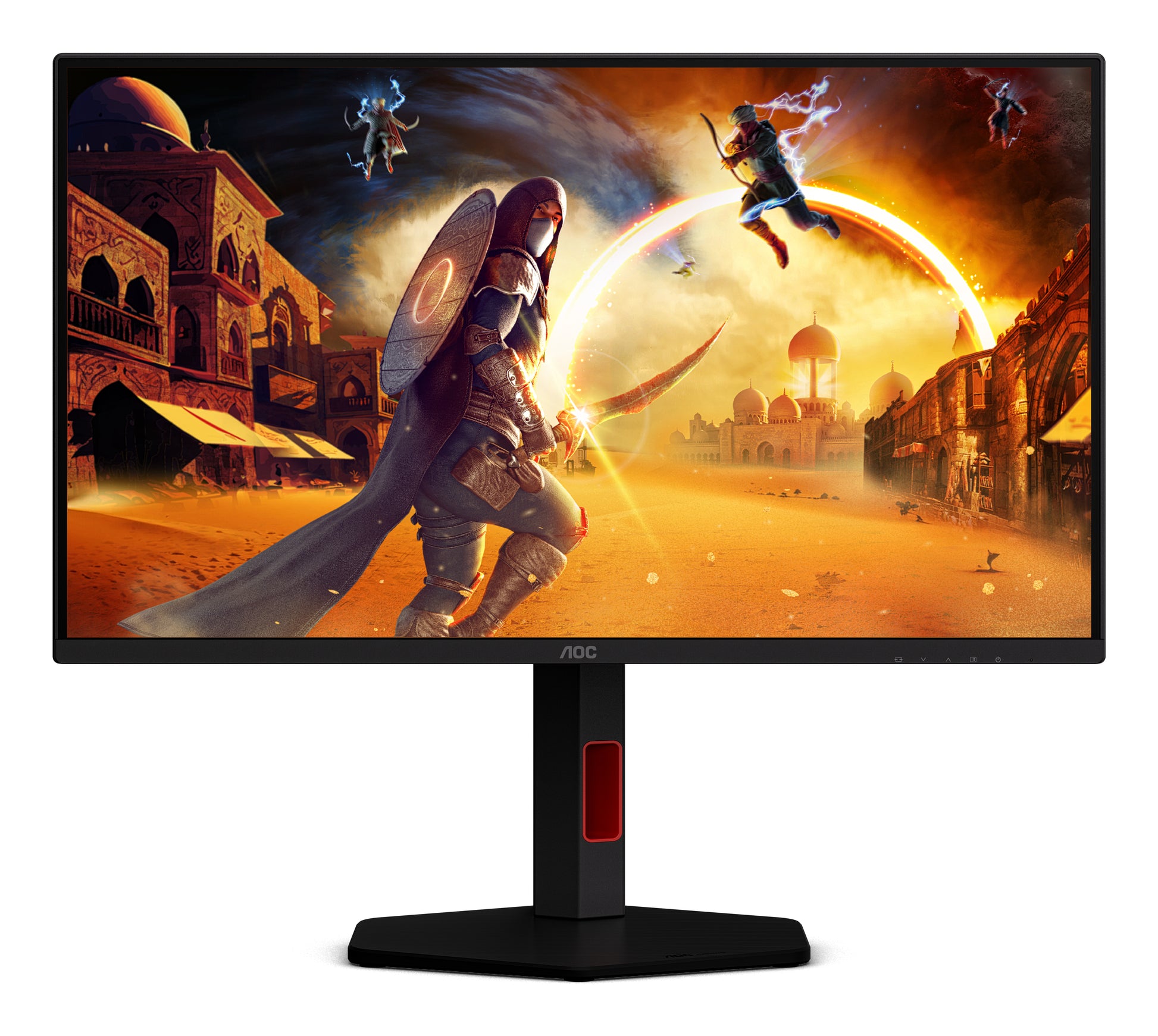 AOC 25G4KUR – Monitor, 24,5", IPS, 420 Hz, USB-Hub, Adaptive Sync, VESA 100 × 100, Schwarz