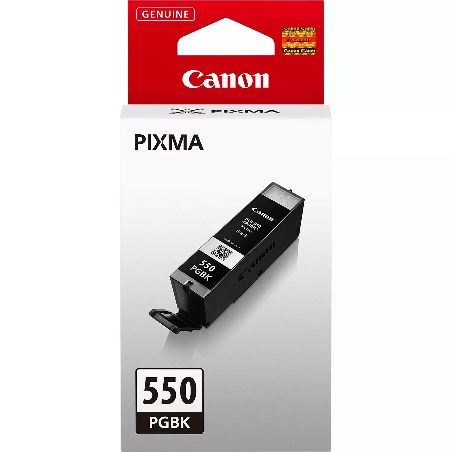 Canon Tintenpatrone PGI-550PGBK, schwarz – für Tintenstrahldrucker und Multifunktionsgeräte
