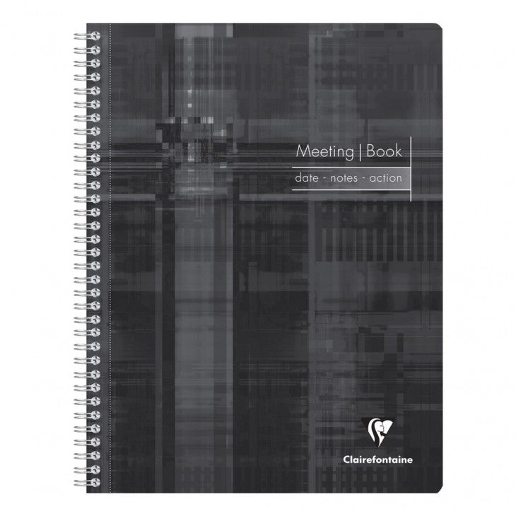 Clairefontaine Spiralblock A4, liniert, 80 Blatt, perforiert, 90 g/m² – farbig sortiert