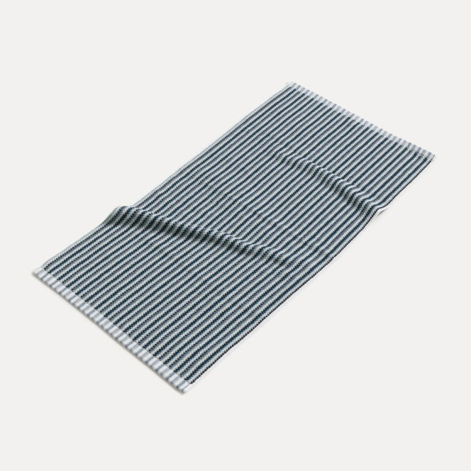 Möve Bliss Duschtuch – 67×140 cm, 100% Baumwolle, 490 g/m², Blau/Grün