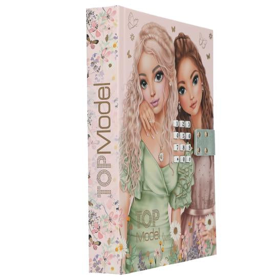 Depesche Tagebuch TOPModel Sommer – mit Code, Musik, Verschluss – 80 Seiten – 150 × 205 mm – Hardcover