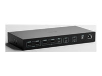 i-tec Dockingstation – USB-C, 4× HDMI, 5× USB-A, 92 W PD, GbE, 3,5 mm Audio, für Windows/Mac/ChromeOS
