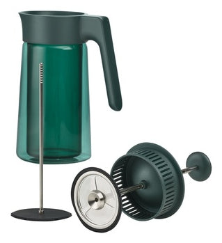 Jacob Jensen Kaffeepresse 34546 – 0,8 l, Glas – Grün