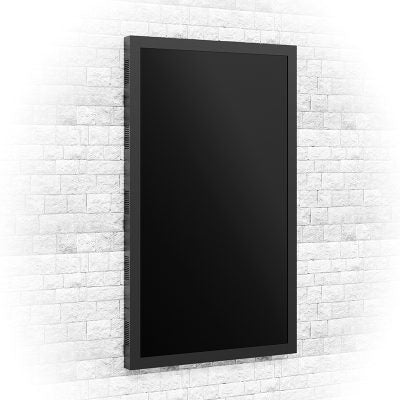 Hagor Enclosure 75" – Schutzgehäuse, Hochformat, VESA 600×800 mm, für Displays bis 75", Schwarz