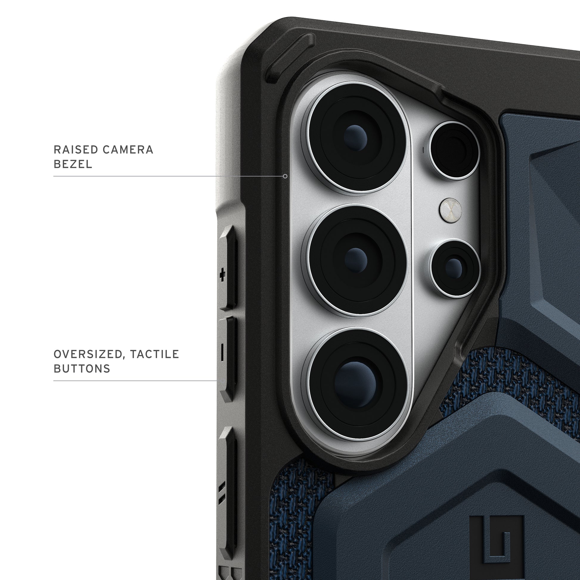 Urban Armor Gear UAG Monarch Pro Rückcover – für Samsung Galaxy S26 Ultra, MagSafe, Kevlar, Dunkelblau, bis 7,6 m Sturzsicher