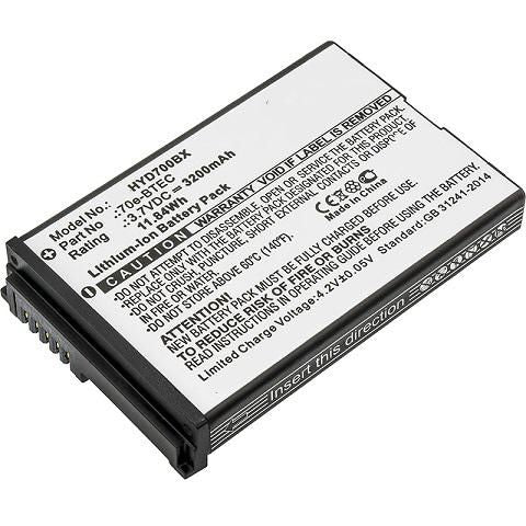 CoreParts Akku Li-Ion 3,7 V 3200 mAh, 11,8 Wh – für Dolphin 60s/70e/75e