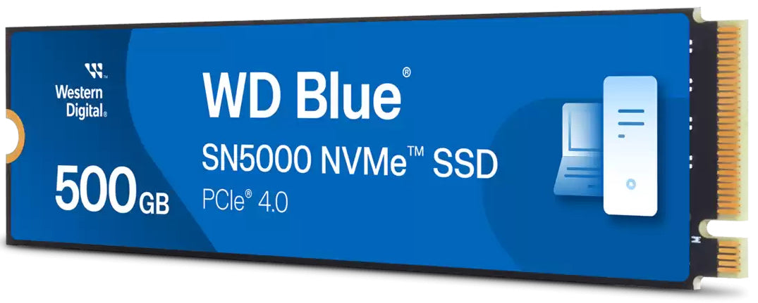 Western Digital Blue SN5000 Gen4 – 500 GB, 5'000 MB/s