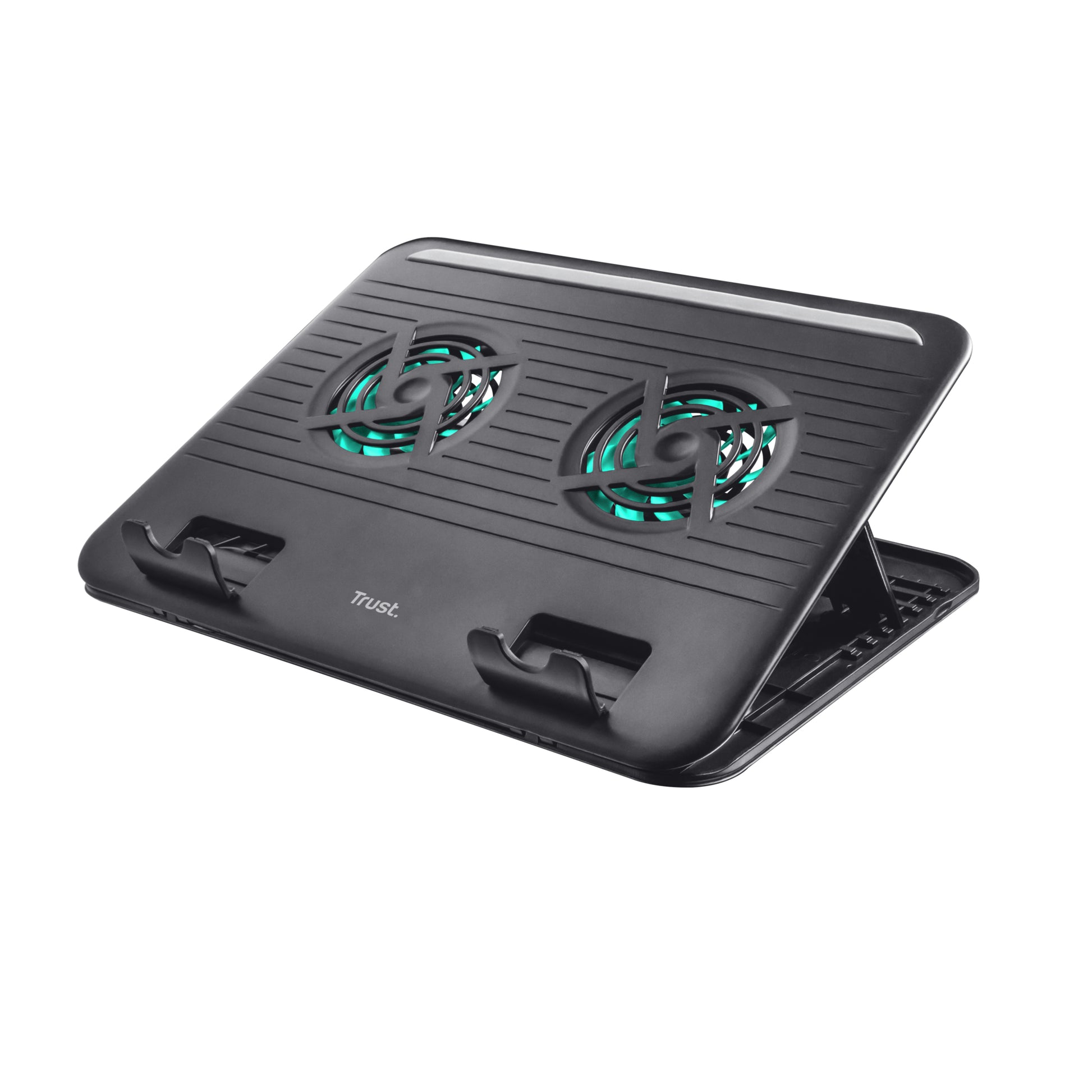 Trust Notebook-Kühler – für Notebooks bis 16", USB-Port, Schwarz