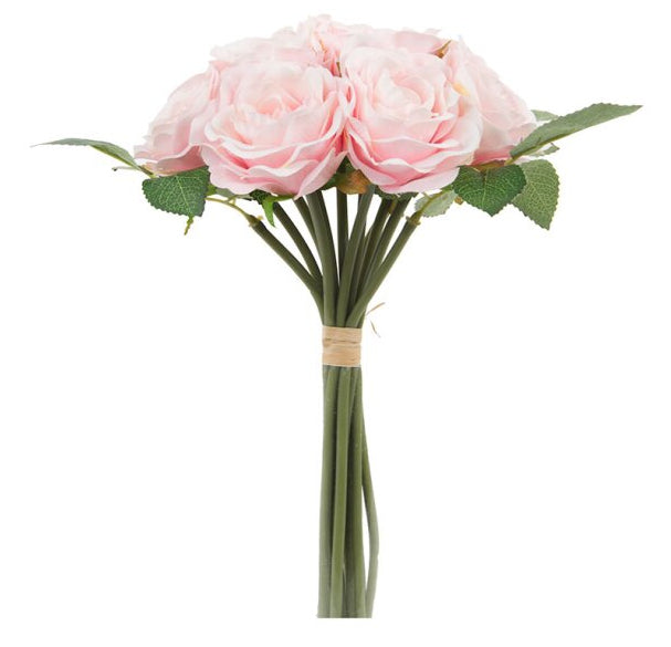 CHALET Strauss – Rose – 25 cm – Kunststoff, hellrosa
