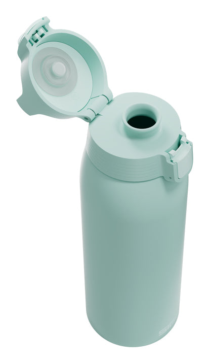 SIGG Shield ONE Trinkflasche 1 l – Weithals, Edelstahl, Klappdeckel