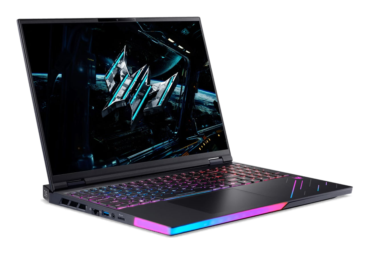 Acer Predator Helios 16, Intel Core Ultra 9 275HX, NVIDIA RTX 5090, 16" WQXGA OLED, 64 GB, 2 TB