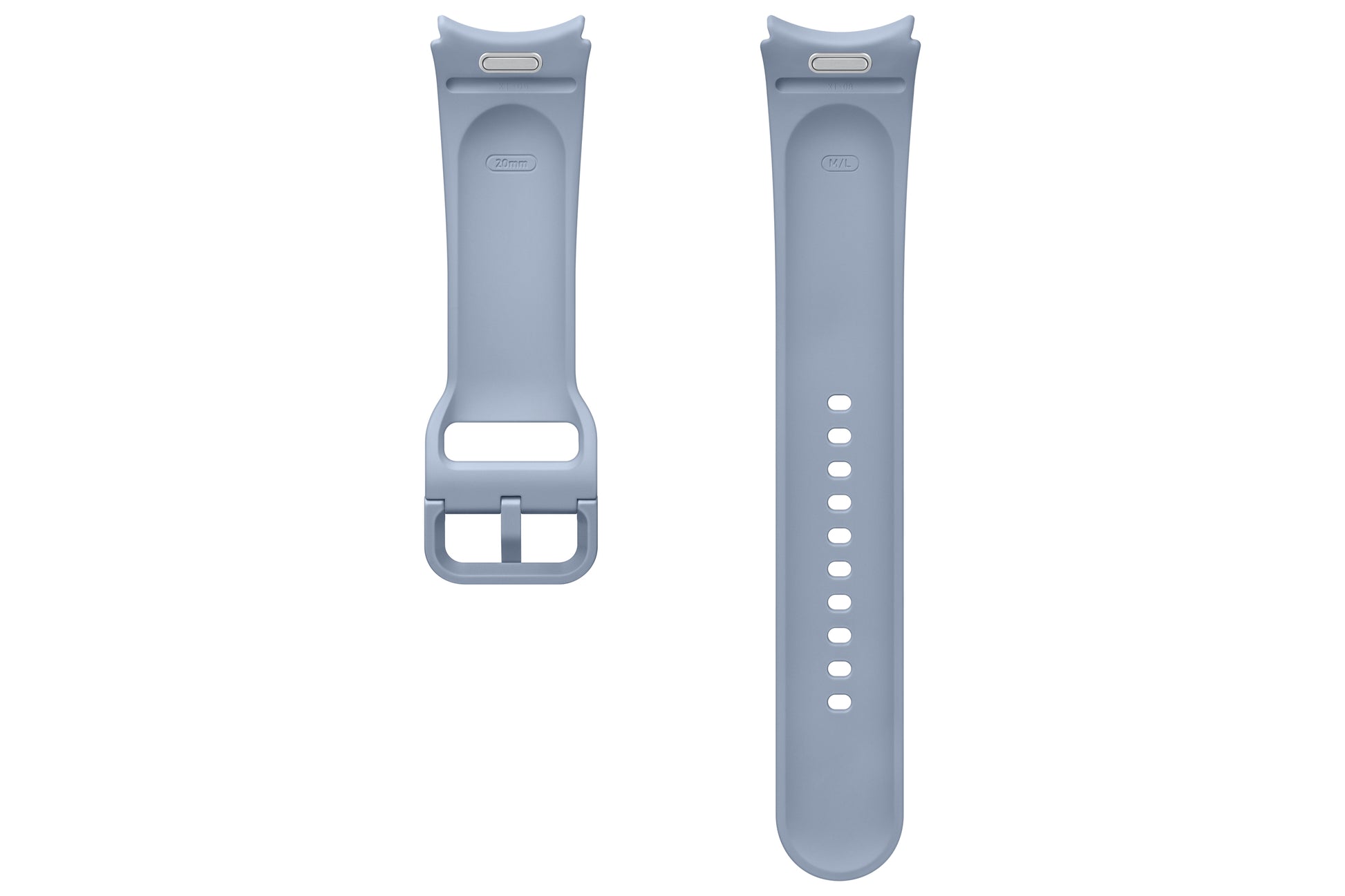 Samsung Sportarmband – Armband – für Samsung Galaxy Watch (Serie 4–6) – Polar Blau, M/L, Fluorelastomer
