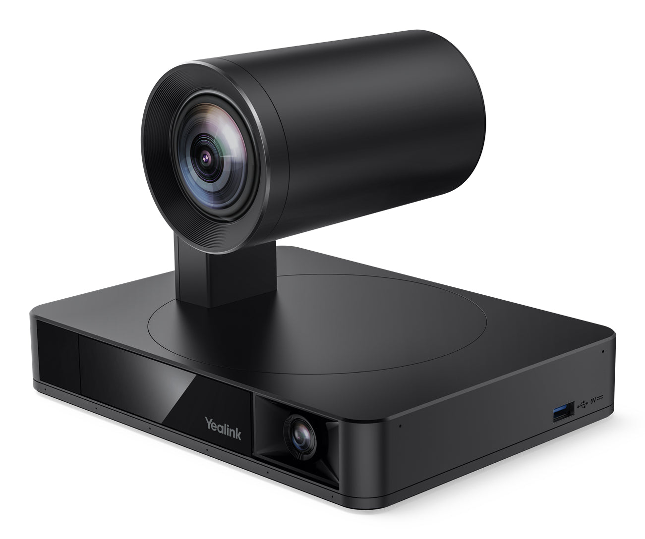 Yealink UVC86 – PTZ-Kamera, 4K30, 12× optischer Zoom, Auto-Tracking, HDMI/USB/IP, schwarz