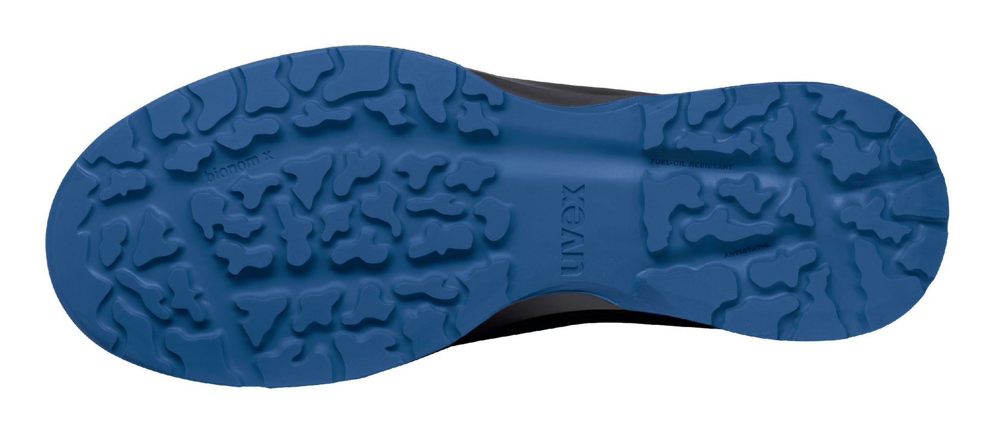 Uvex 1 x-craft Sicherheitsstiefel S2 – Schwarz/Blau – Grösse 46, Weite 11
