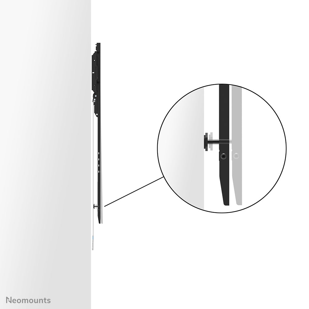 Neomounts WL30-750BL18P – Wandhalterung, fix, für 50–98", VESA 100×100–500×800, bis 100 kg, schwarz