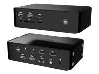 i-tec Quattro Display DS Dockingstation – Thunderbolt 5, 2× HDMI, 4× USB-A, 1× USB-C, 140 W PD, 2,5GbE