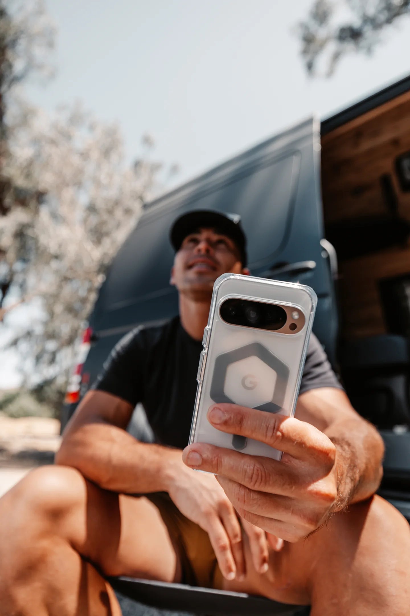 Urban Armor Gear UAG Plyo Pro Backcover – für Google Pixel 9 Pro XL, TPU, Transparent / Silber, bis 4,8 m Sturzsicher