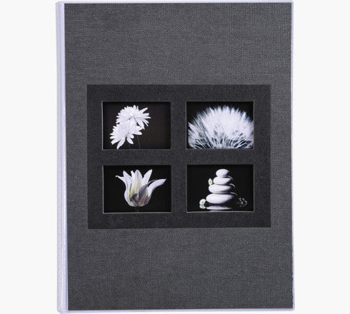 Exacompta Einsteckalbum für 64 Fotos 10 × 15 cm, 18 × 23 cm, mehrfarbig, mit transparenten PVC-Hüllen