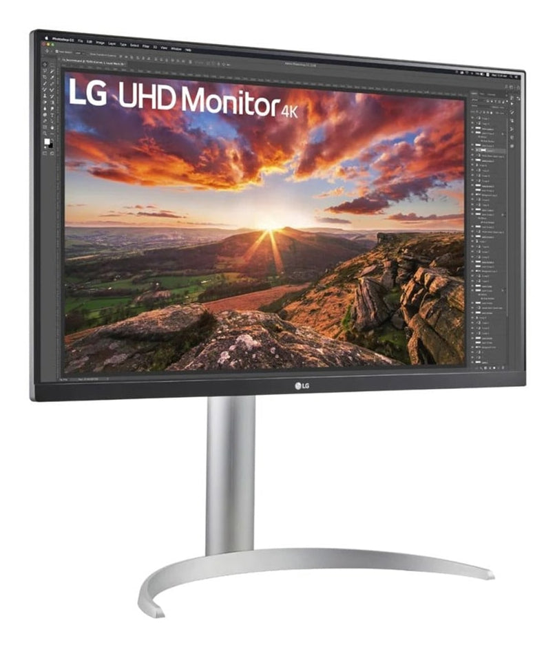 LG 27UP850K-W – 27", 3840 × 2160 (4K), IPS, USB-C 90 W, DisplayHDR 400
