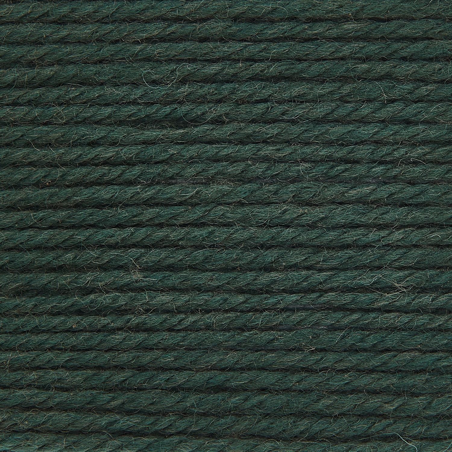 Rico Design Essentials Soft Merino Wolle Aran Dunkelgrün – 50 g, 100 m, Nadel 5 mm, 100% Schurwolle, 1 Stk.