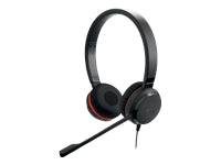 Jabra Evolve 20 SE Stereo UC – Duo Headset – USB‑C (mit USB‑A Adapter) – für Softphone