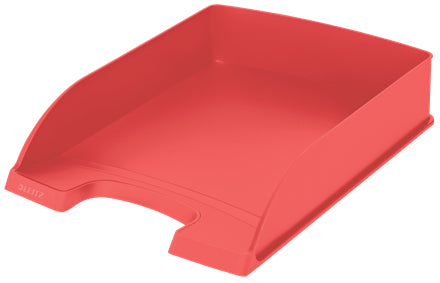 Leitz Recycle – Dokumentenablage 1 Schublade für A4, Kunststoff (recycelt), Rot, 255 × 357 × 70 mm