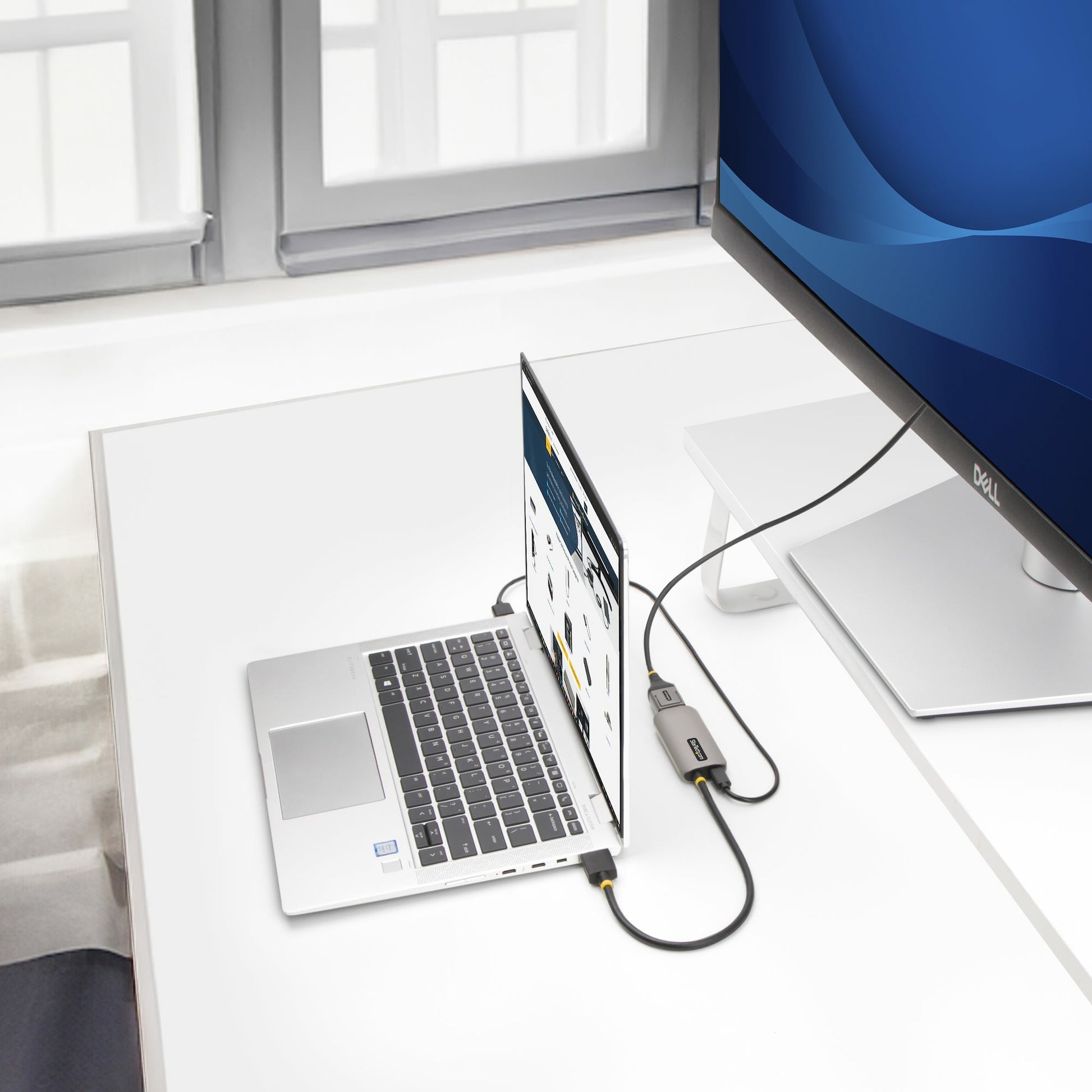StarTech.com HDMI zu DisplayPort Adapter – 8K (7680 × 4320) @ 60 Hz, HDMI 2.1/DP 1.4, 0,3 m