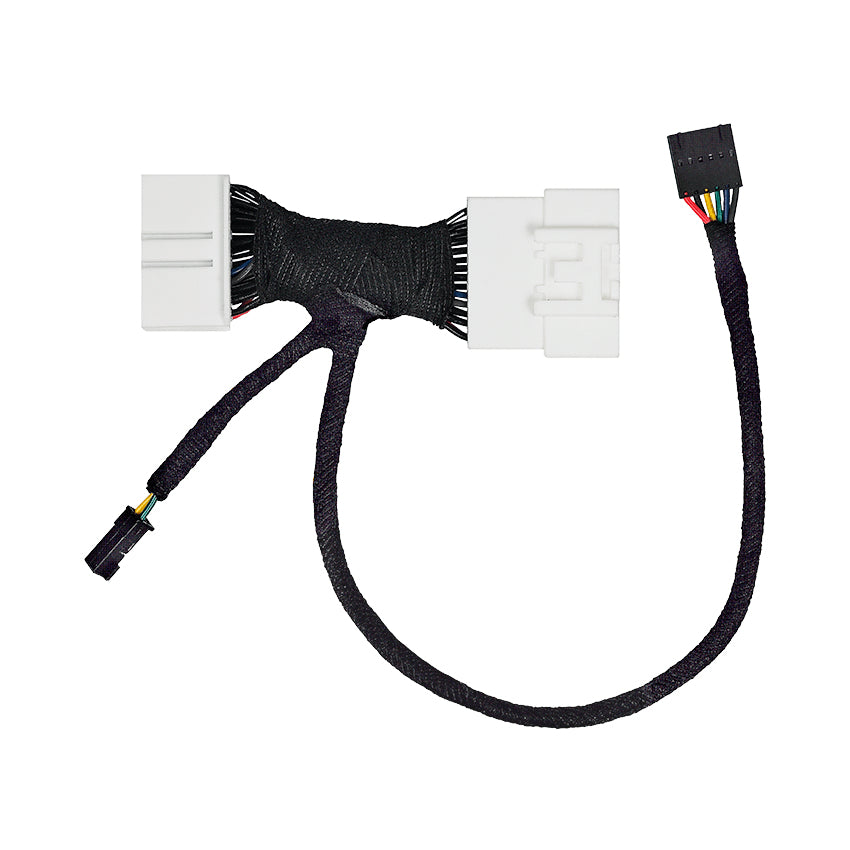 Enhance Commander Adapterkabel, Installation hinten – für Tesla Model 3/Y (Gen2) – Schwarz/Weiss