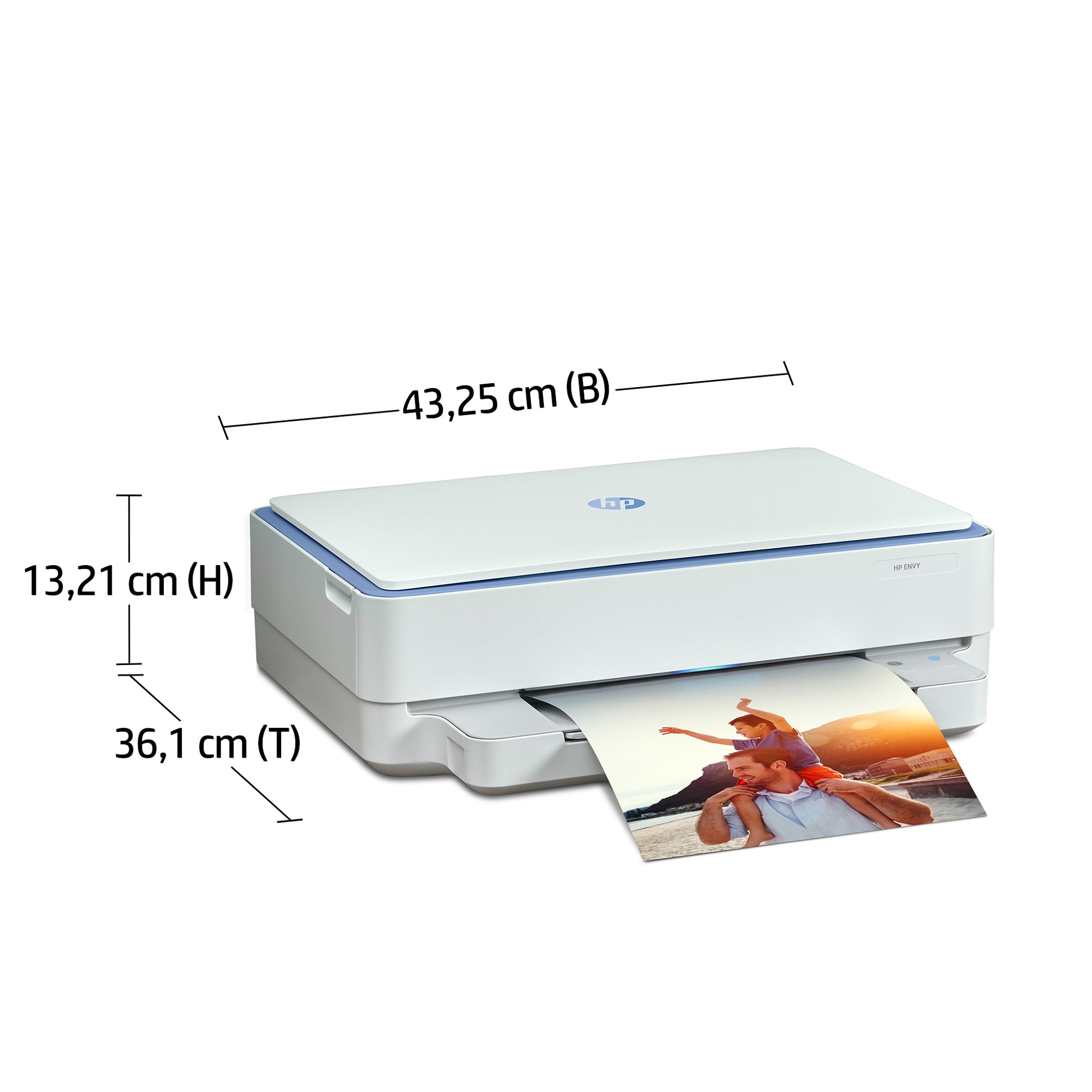 HP ENVY 6010 – Farbtintenstrahl-Multifunktionsdrucker, A4, 3-in-1, Duplex, WLAN, AirPrint, Mopria