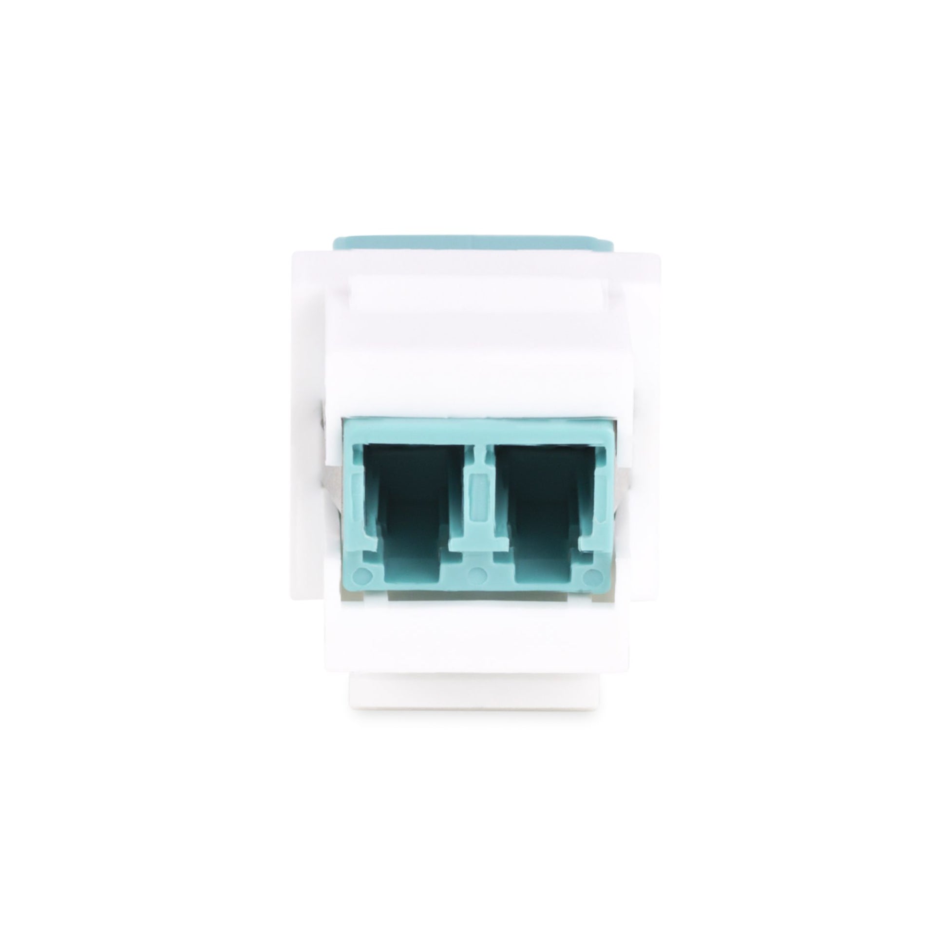 StarTech.com DMFKSLCLCCOUPLER LC Keystone Kupplung LC zu LC – Duplex, Multimode/Singlemode, Weiss