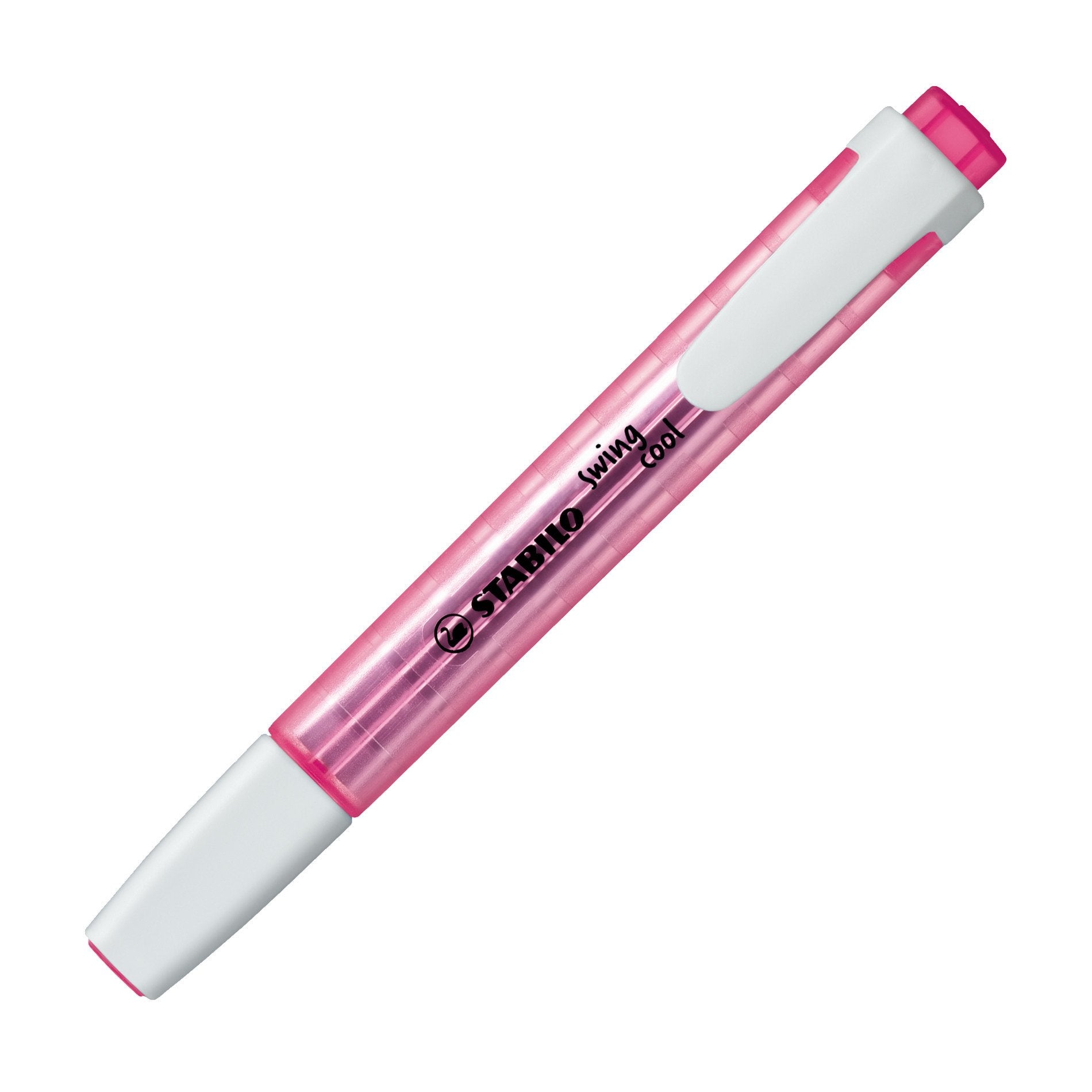 STABILO swing cool Textmarker rosa – Keilspitze, 1–4 mm