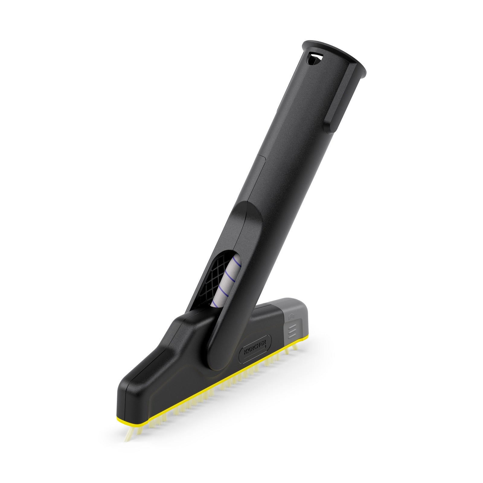 Kärcher Bürstenaufsatz Fugenbürste XXL – 3,9 cm, für SC 1 Multi, SC 1 Multi & Up & weitere, schwarz/gelb