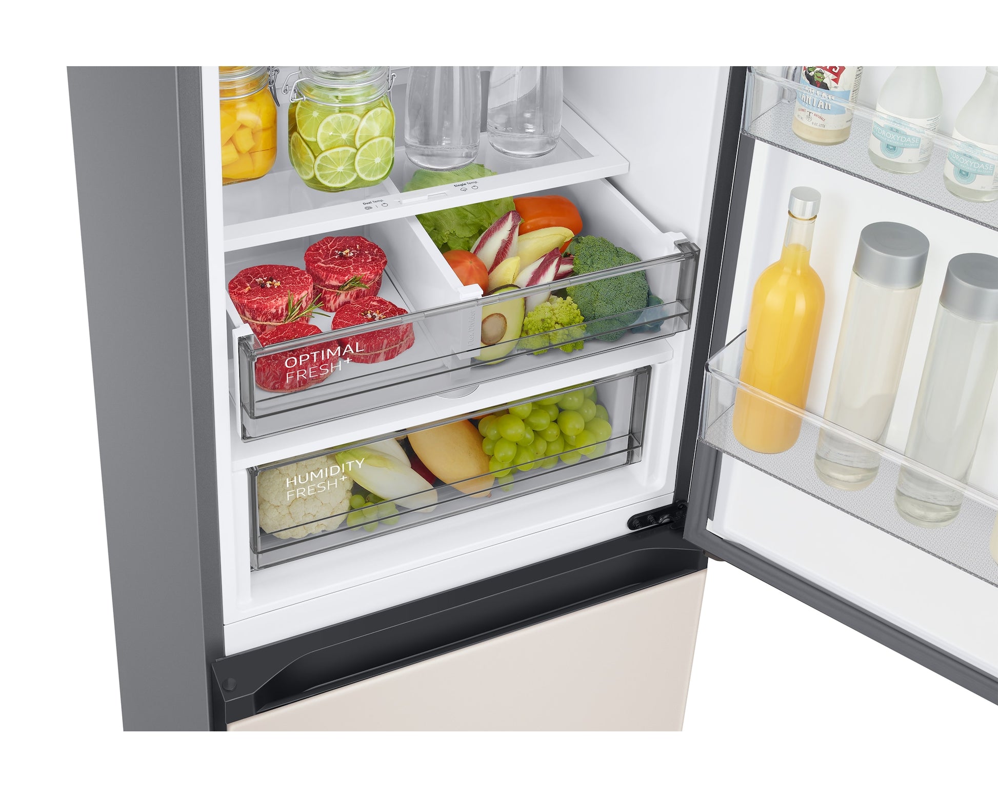 Samsung Kühl-Gefrierkombination RB7300 Bespoke – 387 l, 230 V, No Frost, Energieeffizienzklasse A