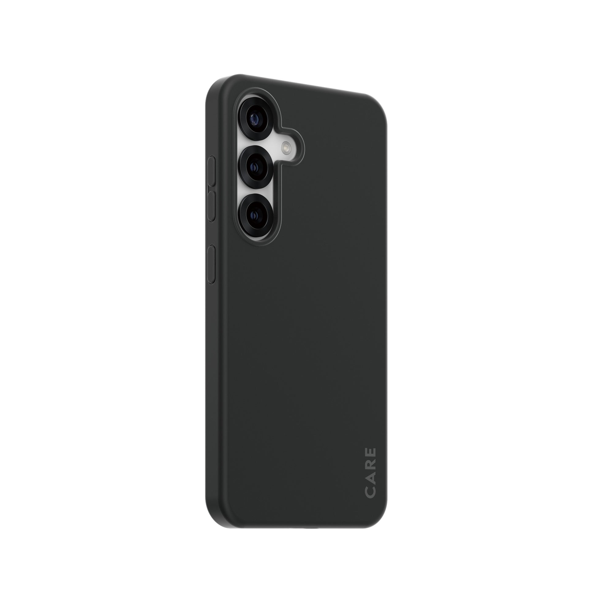 PanzerGlass CARE Backcover – für Samsung Galaxy S25, Kunststoff, Schwarz, kratz- und schockresistent