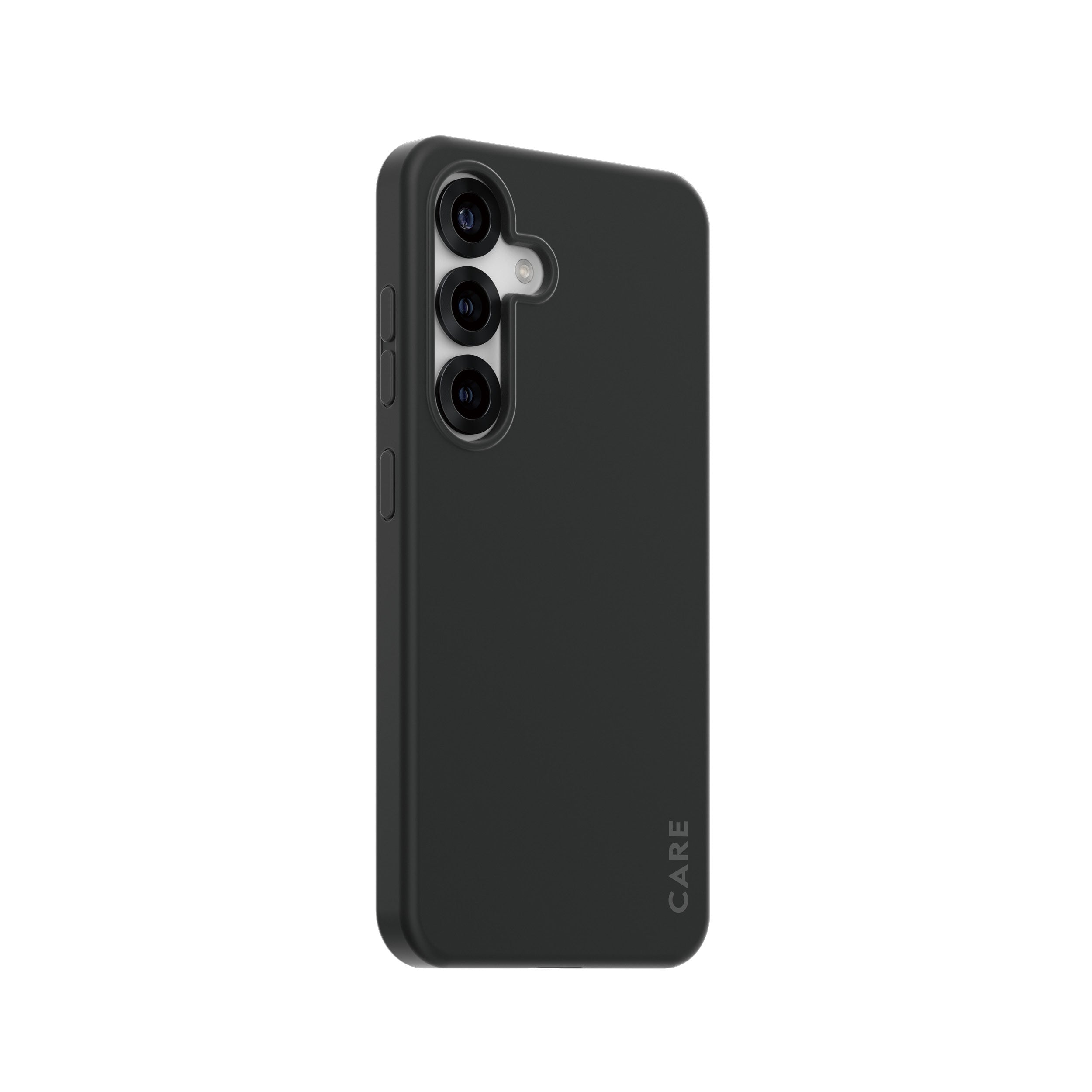 PanzerGlass CARE Backcover – für Samsung Galaxy S25, Kunststoff, Schwarz, kratz- und schockresistent