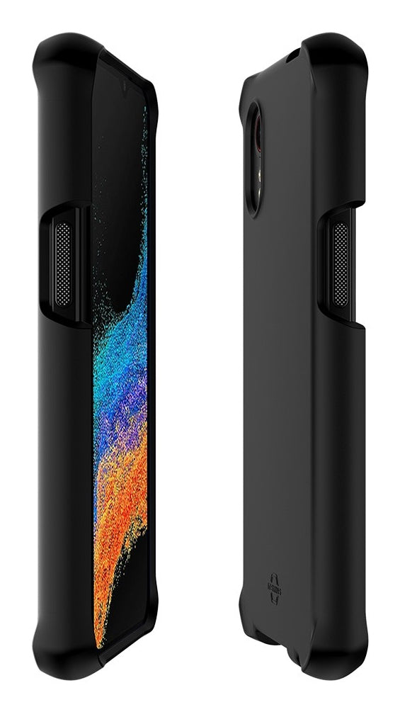 Mobilis Backcover SPECTRUM_R – für Samsung Galaxy XCover7 Pro – schwarz matt